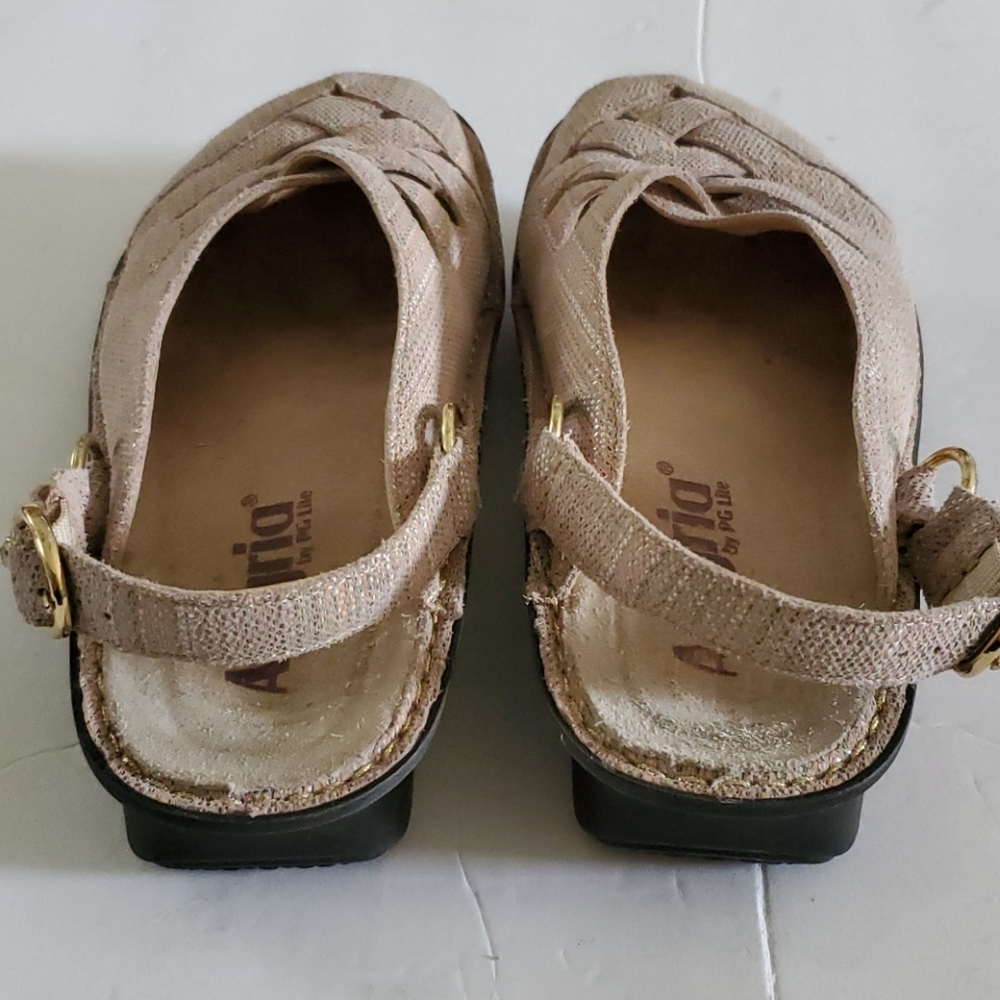 Alegria Naturally Freesia Leather Clogs Size 6 - Picture 4 of 10